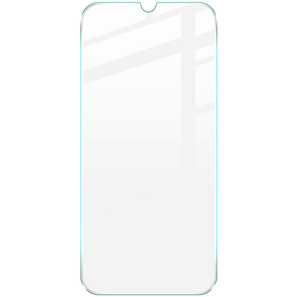 Motorola Moto E6i / E6s (2020) Case Friendly Arc-Edge Skærmbeskyttelse - Hærdet Glas - Gennemsigtig