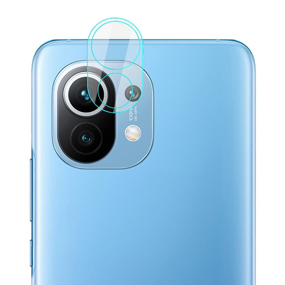 Xiaomi Mi 11 Kameralinse Beskyttelsesglas - Gennemsigtig
