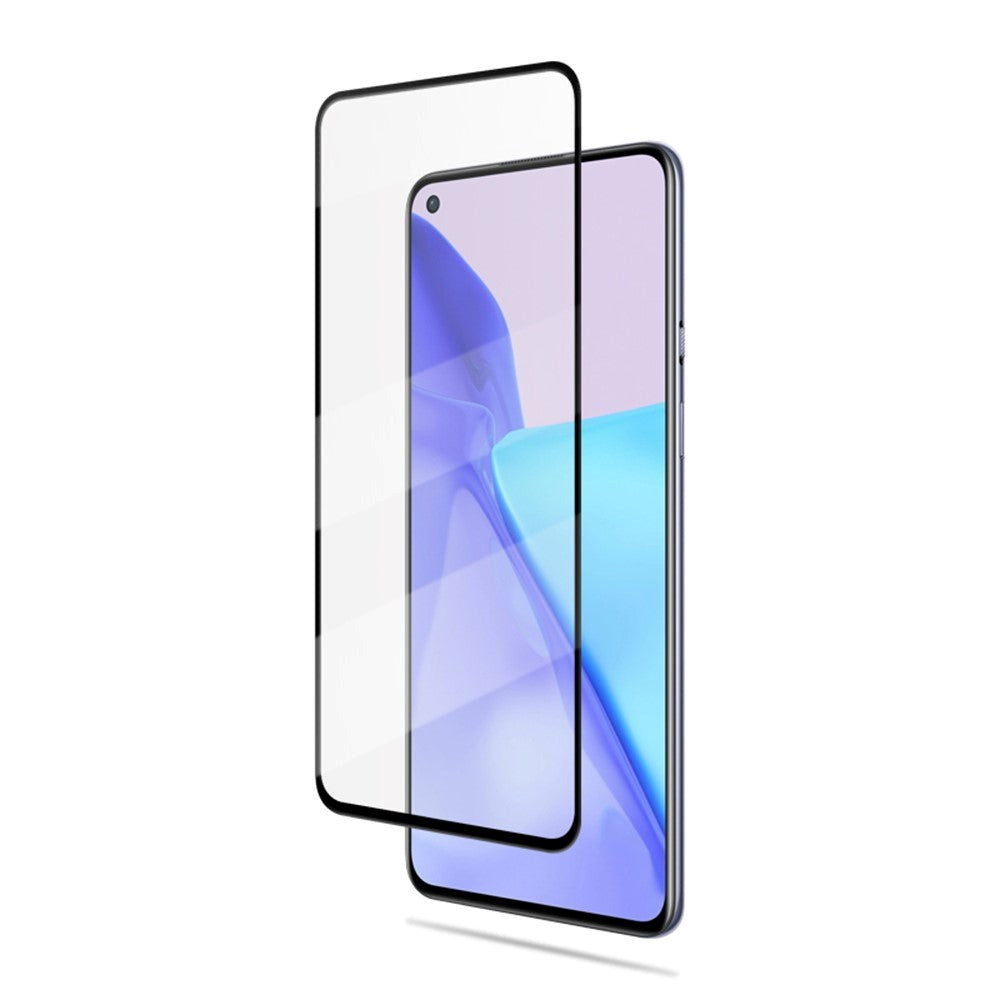 Mocolo OnePlus 9 Skærmbeskyttelse - Full Fit - Sort