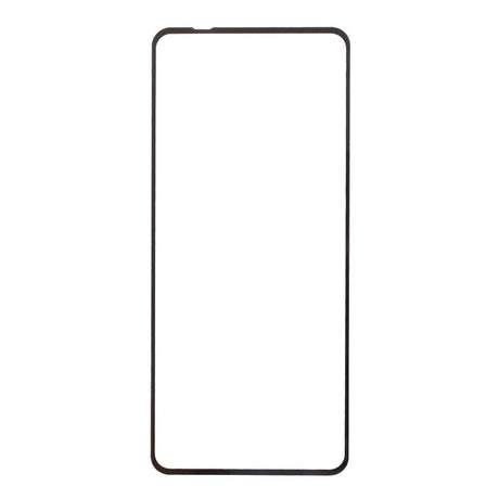 Motorola Moto G60 Hærdet Glas - Full Fit Skærmbeskyttelse - Gennemsigtig / Sort Kant