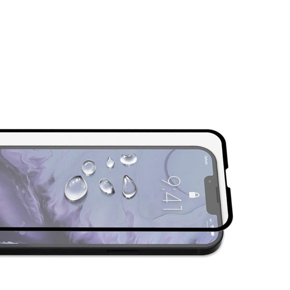 iPhone 13 / 13 Pro MOCOLO Curved Hærdet Glas - Full-fit - Sort Kant
