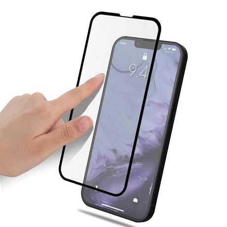 iPhone 13 / 13 Pro MOCOLO Hærdet Glas - Full-fit - Sort Kant