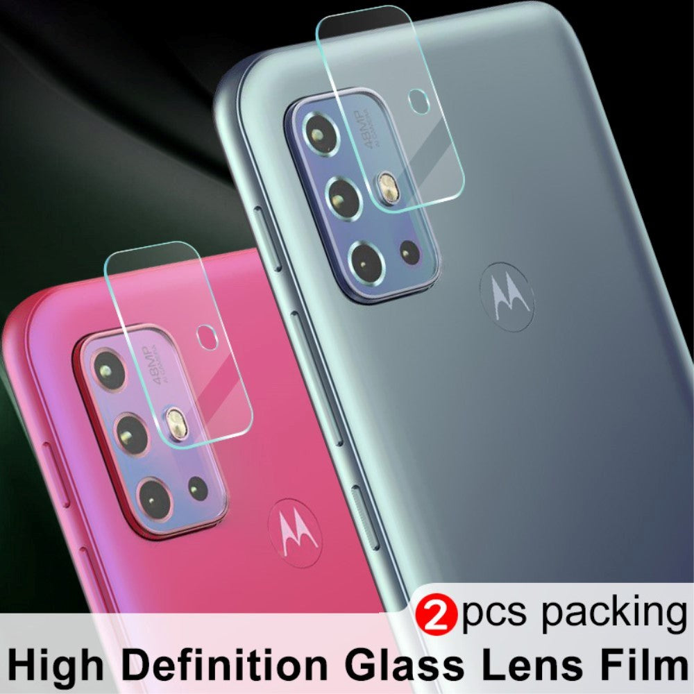 Motorola Moto G10 / G20 / G30 IMAK Beskyttelsesglas til Kameralinse - Gennemsigtig (2 stk.)