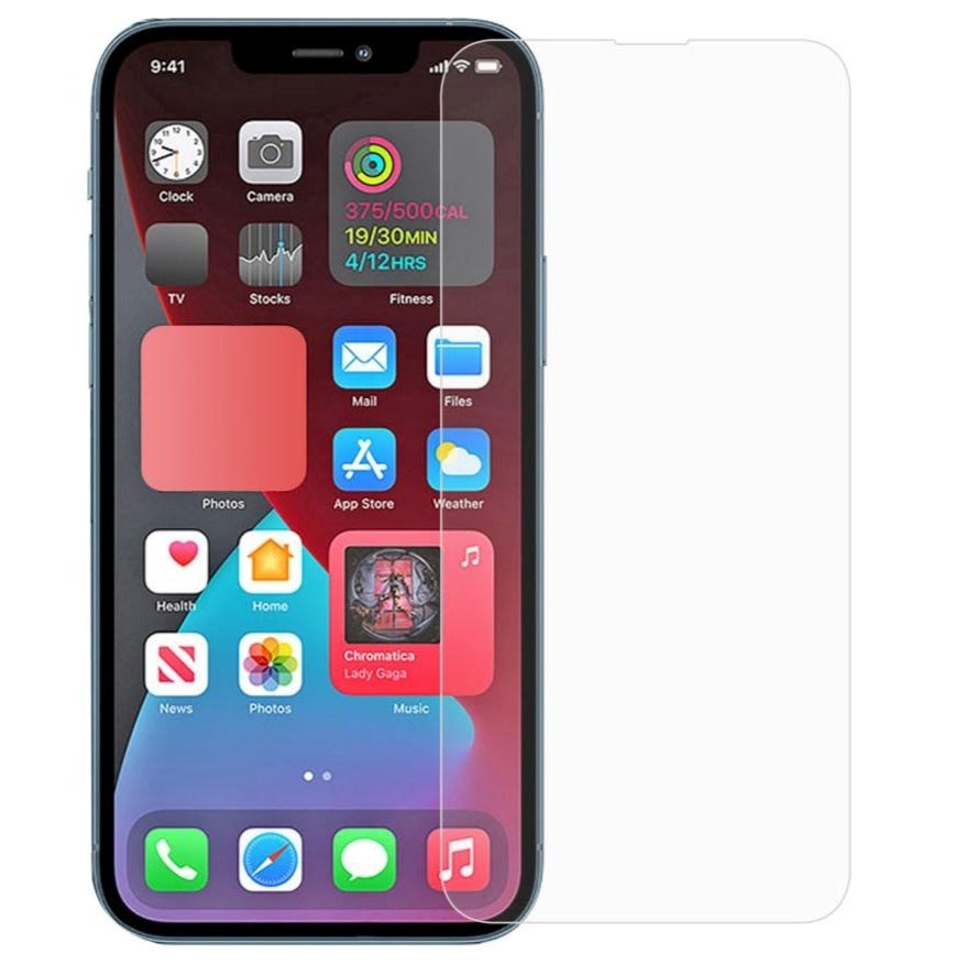 iPhone 14 / 13 / 13 Pro Case Friendly Skærmbeskyttelse - Hærdet Glas - Gennemsigtig