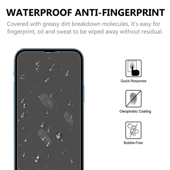 iPhone 14 / 13 / 13 Pro Case Friendly Skærmbeskyttelse - Hærdet Glas - Gennemsigtig