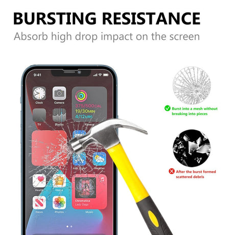 iPhone 14 / 13 / 13 Pro Case Friendly Skærmbeskyttelse - Hærdet Glas - Gennemsigtig