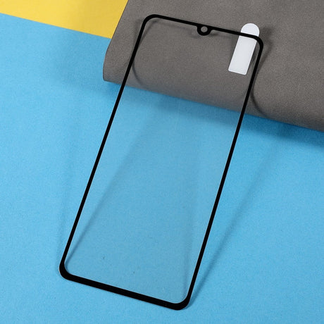 Samsung Galaxy M22 / M32 Hærdet Glas - Full-fit Skærmbeskyttelse - Sort Kant