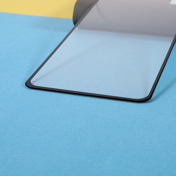 Samsung Galaxy M22 / M32 Hærdet Glas - Full-fit Skærmbeskyttelse - Sort Kant