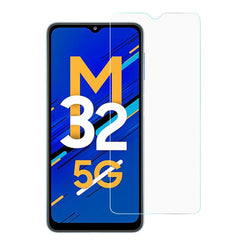 Samsung Galaxy M32 Hærdet Glas - Case Friendly - Skærmbeskyttelse - Gennemsigtig