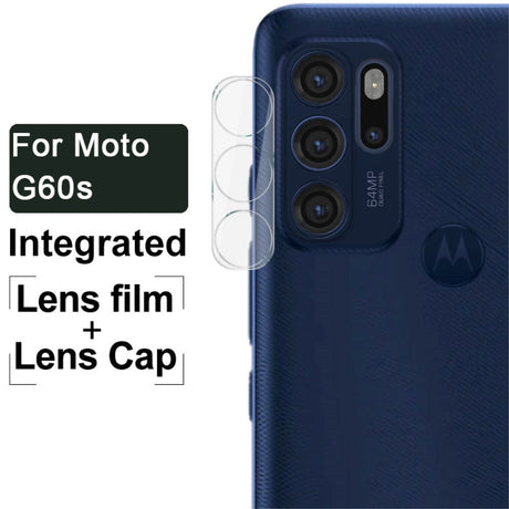 Motorola Moto G60s IMAK Beskyttelsesglas til Kameralinse - Gennemsigtig