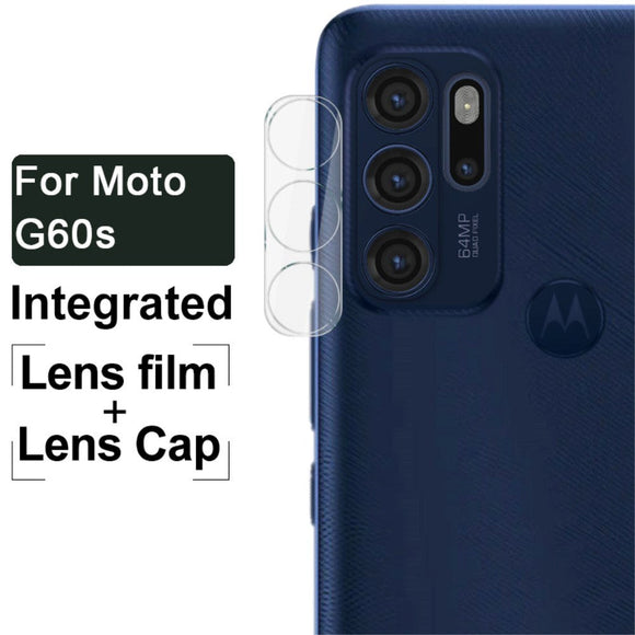 Motorola Moto G60s IMAK Beskyttelsesglas til Kameralinse - Gennemsigtig