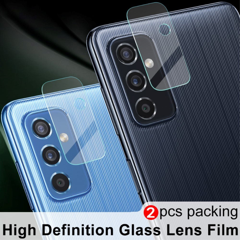 Samsung Galaxy M52 (5G) IMAK Beskyttelsesglas til Kameralinse - Gennemsigtig (2 stk.)