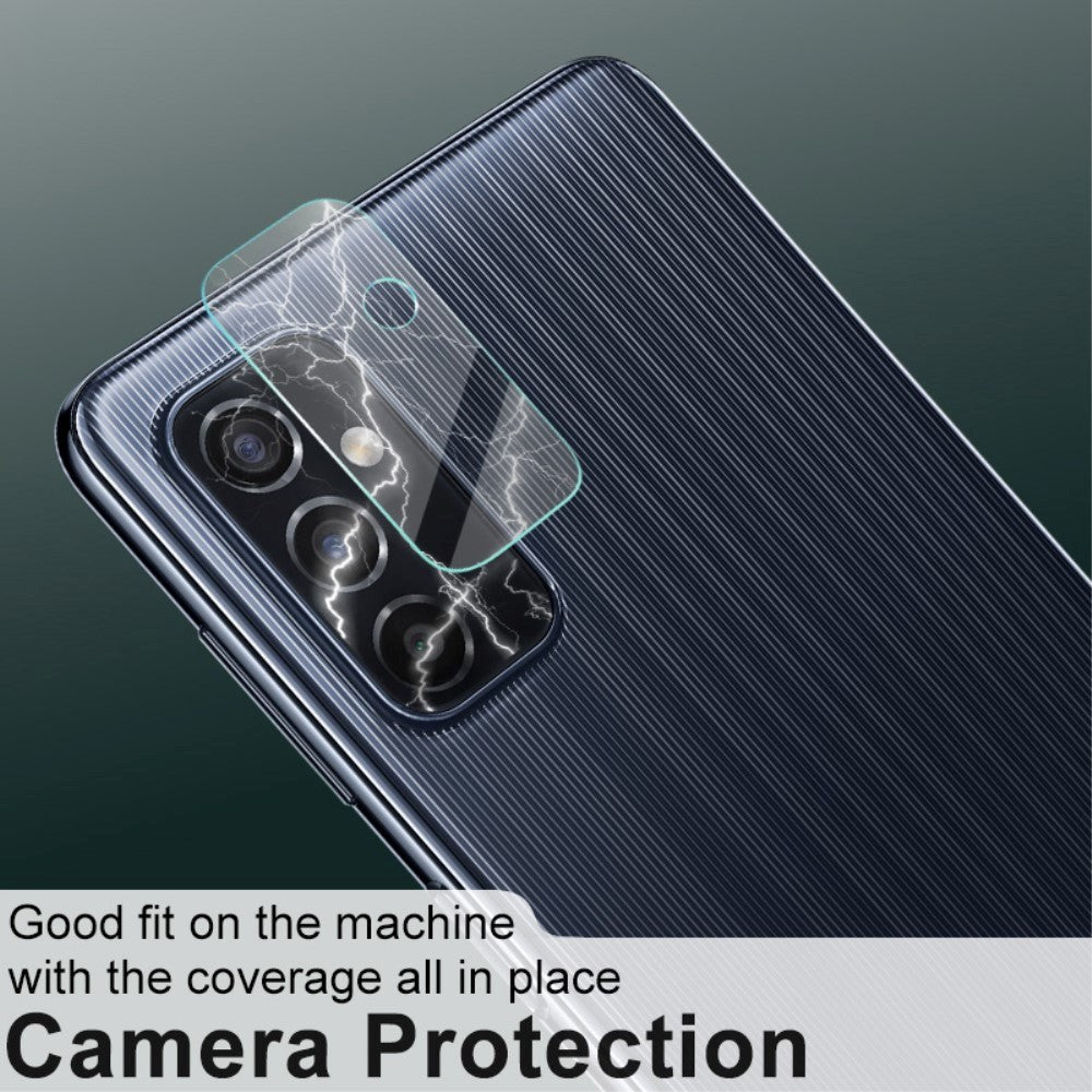 Samsung Galaxy M52 (5G) IMAK Beskyttelsesglas til Kameralinse - Gennemsigtig (2 stk.)