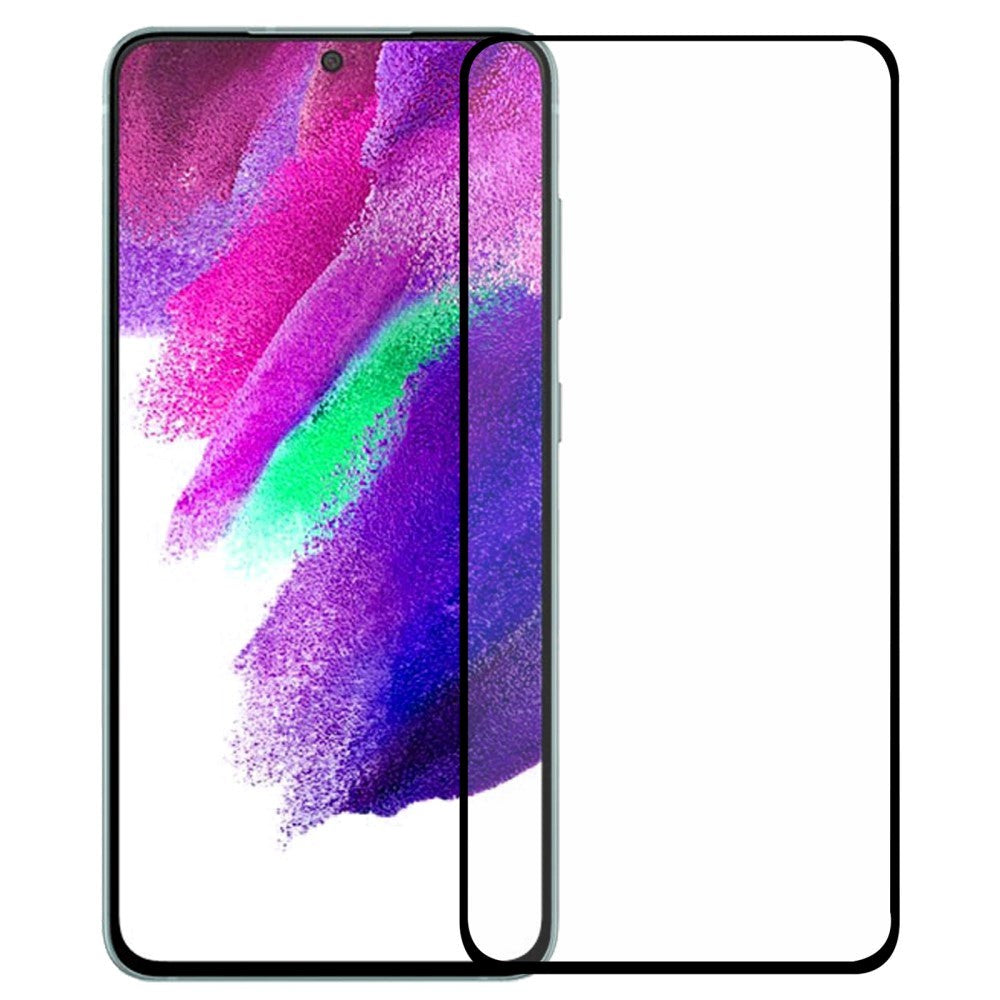 Samsung Galaxy S22 Beskyttelsesglas - Full-Fit - Skærmbeskyttelse - Sort