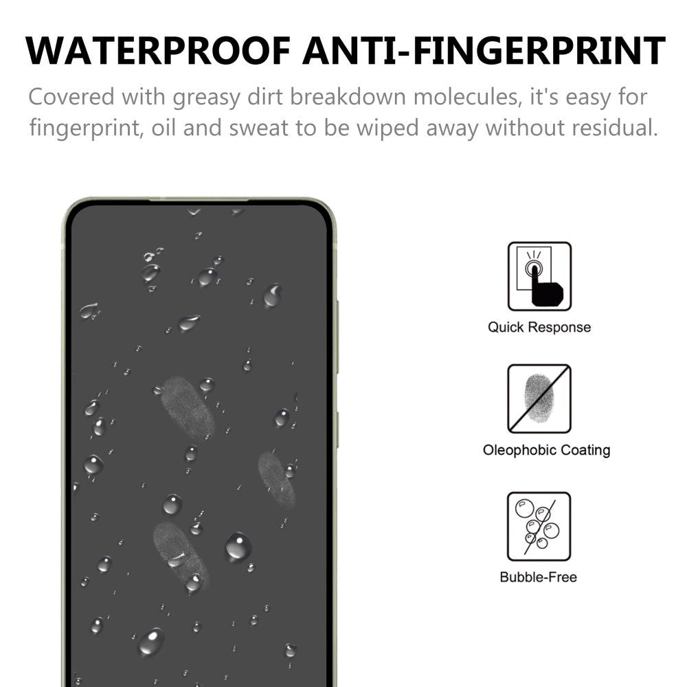 Samsung Galaxy S22 Beskyttelsesglas - Full-Fit - Skærmbeskyttelse - Sort