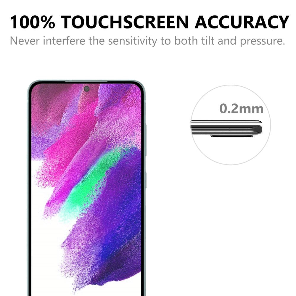 Samsung Galaxy S22 Beskyttelsesglas - Full-Fit - Skærmbeskyttelse - Sort