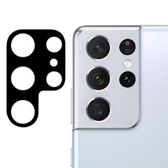 Samsung Galaxy S22 Ultra Beskyttelsesglas til Kameralinse - Sort