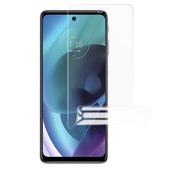 Motorola Moto G51 Beskyttelsesfilm - Full-Fit - Gennemsigtig