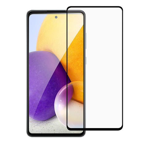 Samsung Galaxy A73 (5G) Hærdet Glas - Full-fit - Sort Kant