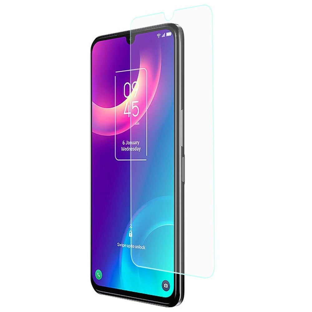 TCL 30+ Arc Edge Hærdet Glas Skærmbeskyttelse - Case Friendly - Gennemsigtig