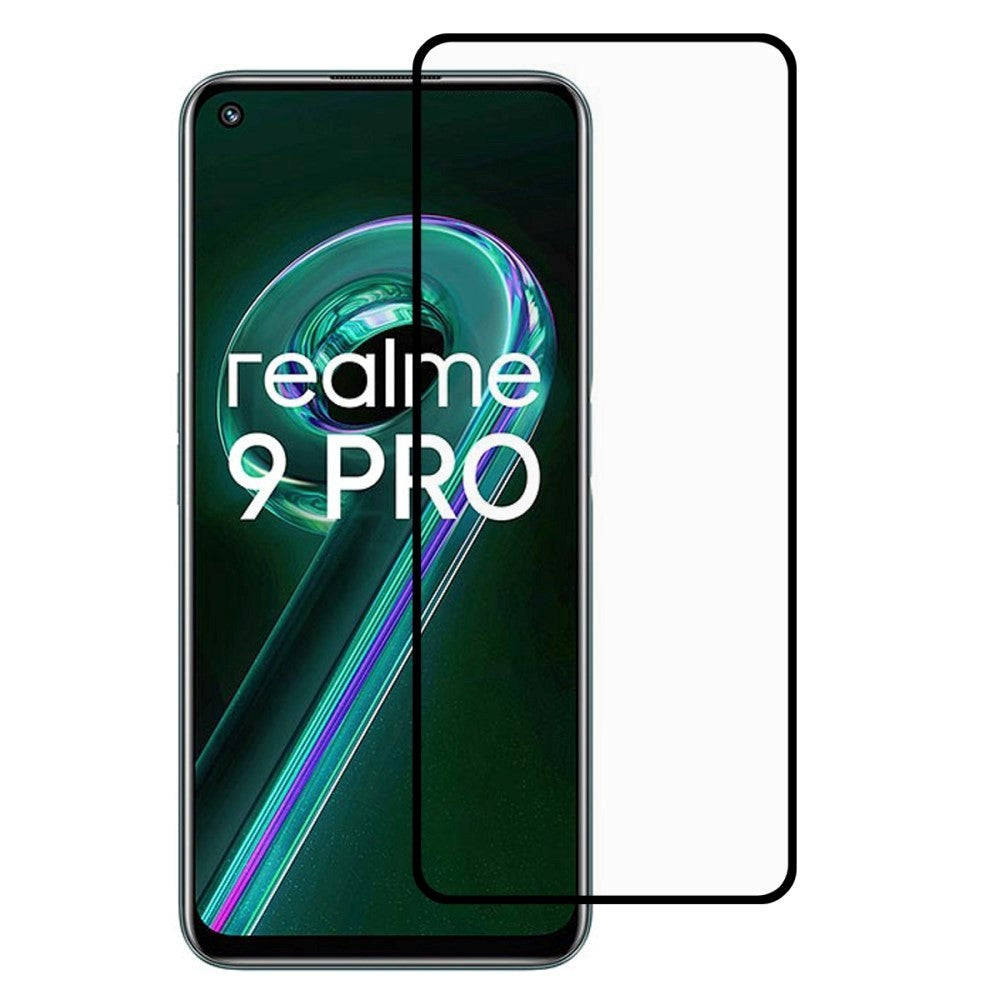 OnePlus Nord CE 2 Lite (5G) Hærdet Glas - Case Friendly - Sort Kant