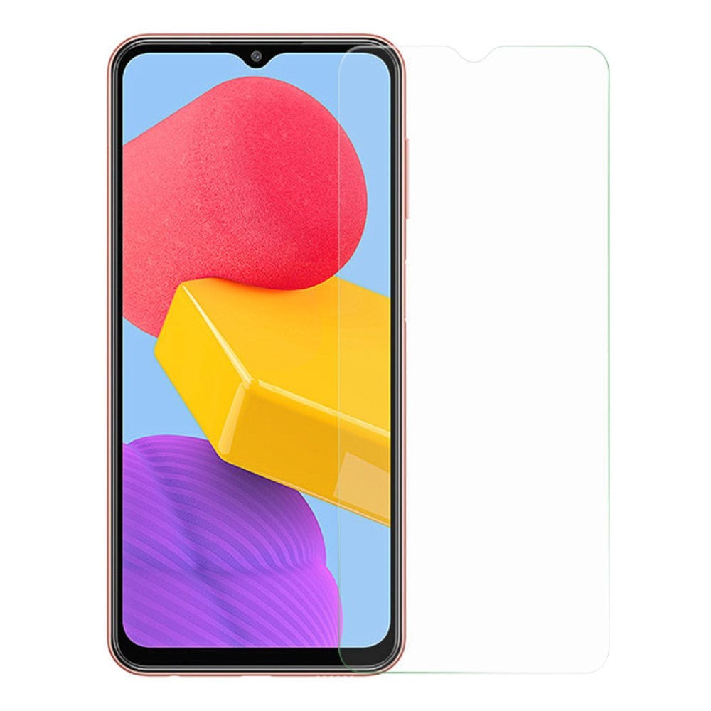 Samsung Galaxy M13 Hærdet Glas Skærmbeskyttelse - Case Friendly - Gennemsigtig