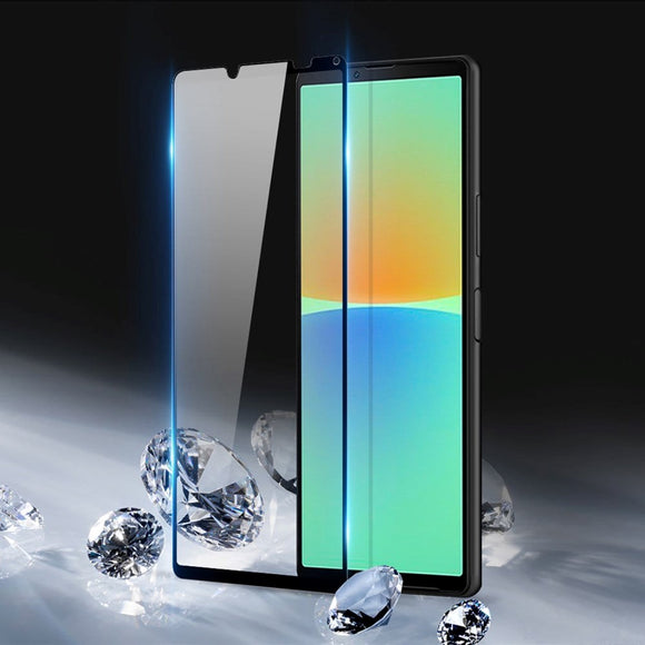 Sony Xperia 10 IV Dux Ducis Full-Fit Skærmbeskyttelse - Sort Kant