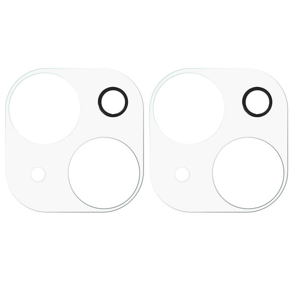 iPhone 14 / 14 Plus Kameralinse Hærdet Beskyttelsesglas 2-pack - 9H - Gennemsigtig