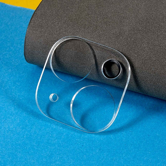 iPhone 14 / 14 Plus Kameralinse Hærdet Beskyttelsesglas 2-pack - 9H - Gennemsigtig