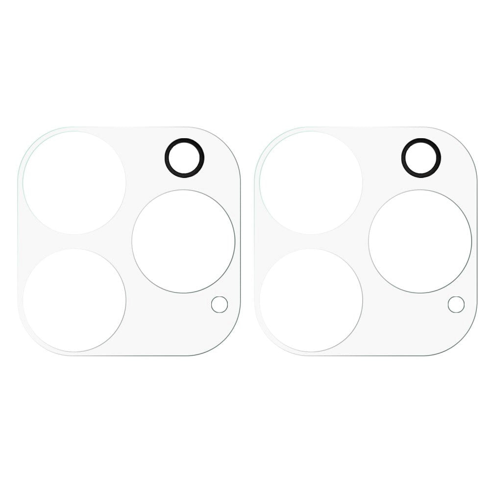 iPhone 14 Pro / 14 Pro Max Kameralinse Hærdet Beskyttelsesglas 2-pack - 9H - Gennemsigtig