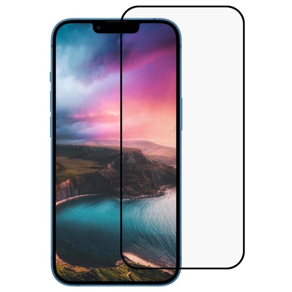 iPhone 14 Pro Max RURIHAI Hærdet Glas - Full-fit - Sort Kant