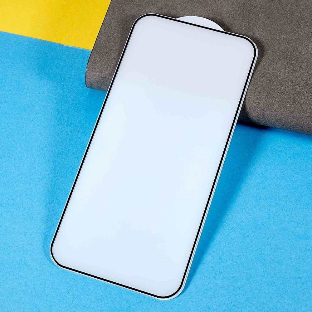 iPhone 14 Pro Max RURIHAI Hærdet Glas - Full-fit - Sort Kant