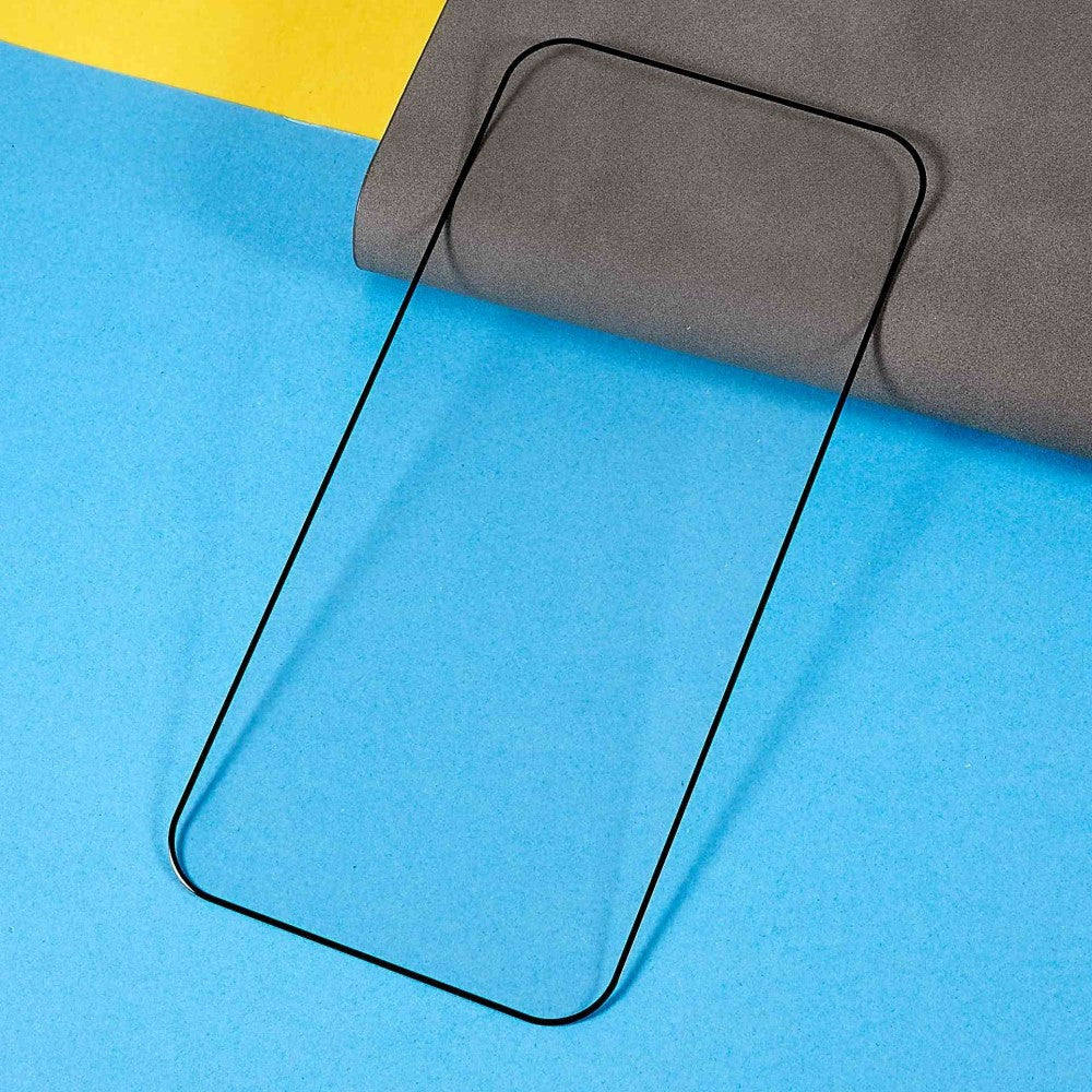 iPhone 14 Pro Max RURIHAI Hærdet Glas - Full-fit - Sort Kant