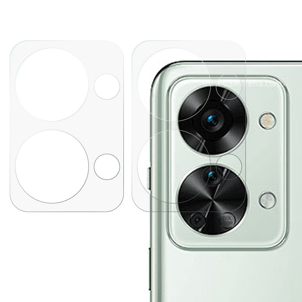 OnePlus Nord 2T (5G) Beskyttelsesglas til Kameralinse - Gennemsigtig (2 stk.)