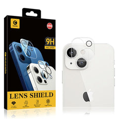 iPhone 14 / 14 Plus Mocolo Beskyttelsesglas til Kameralinse - Case Friendly - Gennemsigtig