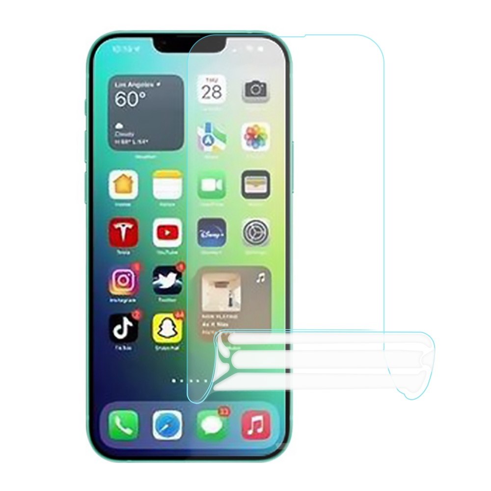 iPhone 17e / 16e / 14 Skærmbeskyttelsesfilm - Gennemsigtig