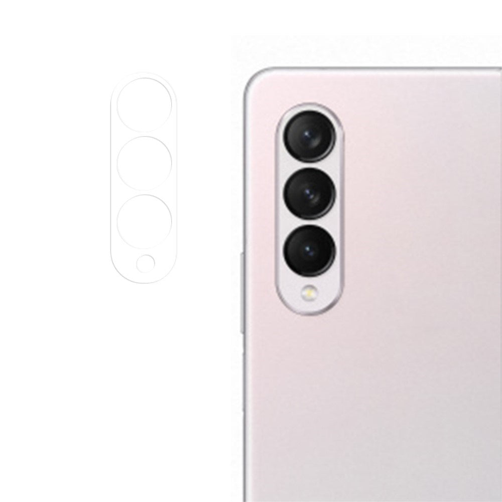 Samsung Galaxy Z Fold3 (5G) Hærdet Kameralinsebeskyttelsesglas - Gennemsigtig
