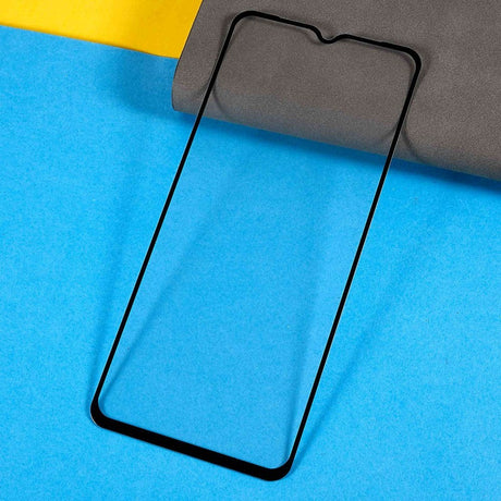 Xiaomi Redmi 10A Hærdet Glas - Full Fit Skærmbeskyttelse - Gennemsigtig / Sort Kant