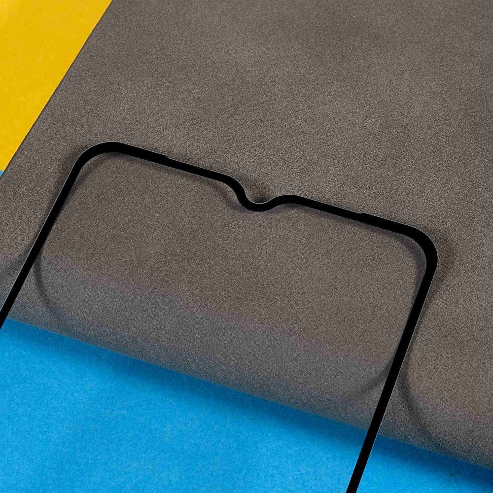 Samsung Galaxy M33 Arc Edge Hærdet Glas Skærmbeskyttelse - Case Friendly - Sort Kant
