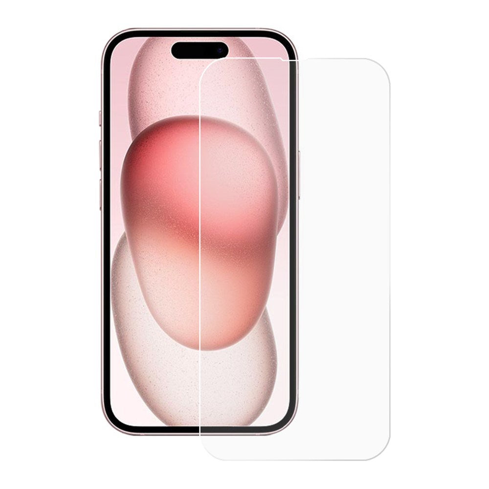 Mocola iPhone 15 Plus Skærmbeskyttelsesglas - Gennemsigtig