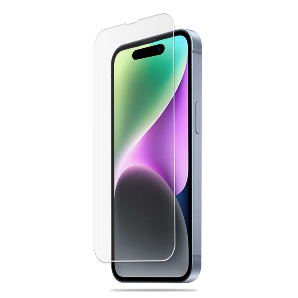 Mocola iPhone 15 Plus Skærmbeskyttelsesglas - Gennemsigtig