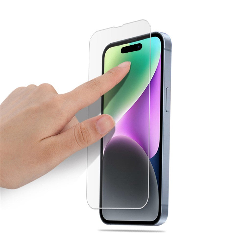 Mocola iPhone 15 Plus Skærmbeskyttelsesglas - Gennemsigtig