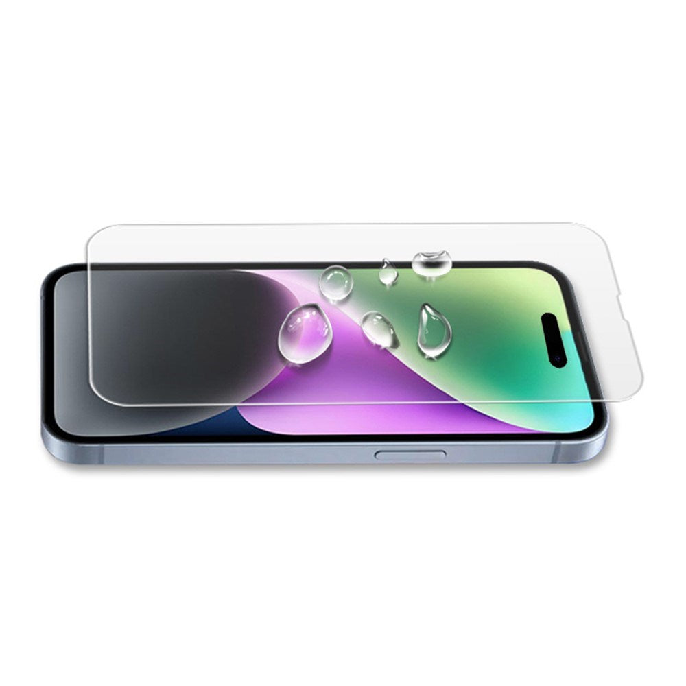Mocola iPhone 15 Plus Skærmbeskyttelsesglas - Gennemsigtig