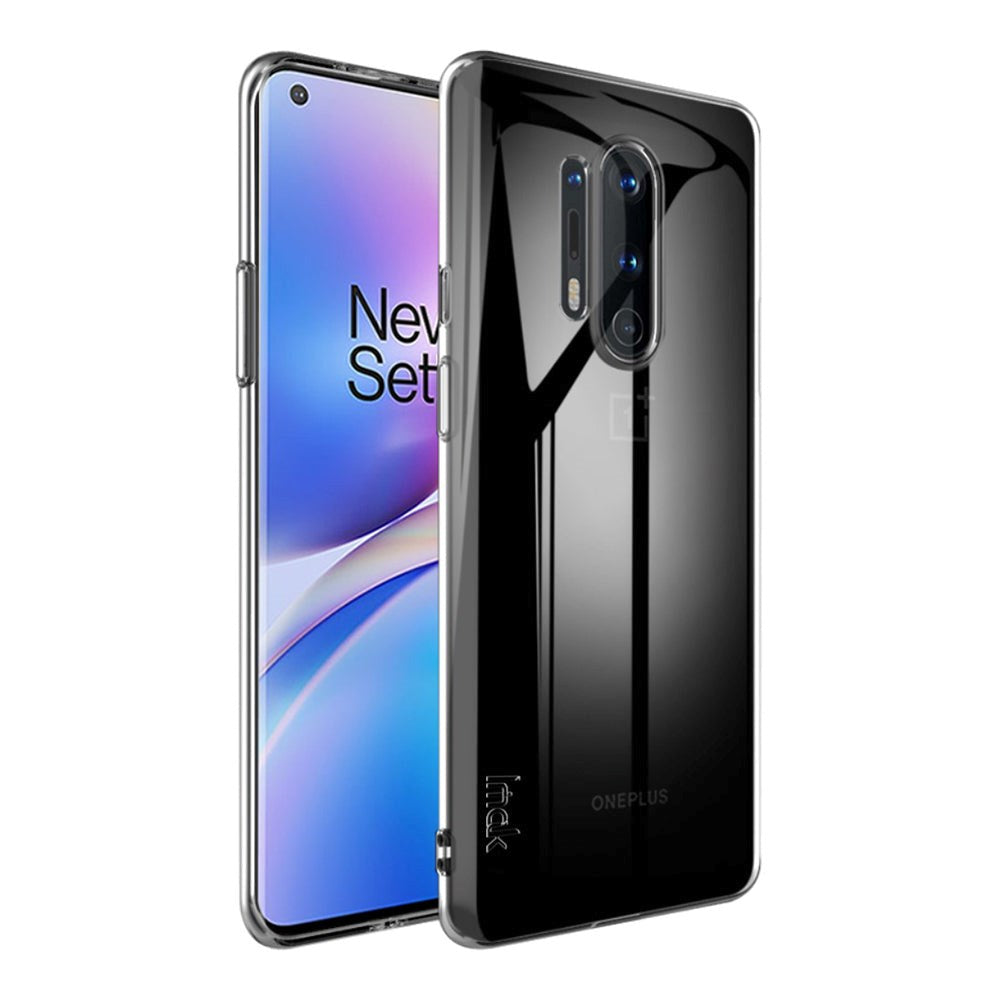 OnePlus 8 Pro IMAK UX-5 Series Fleksibelt Plastik Cover - Gennemsigtig