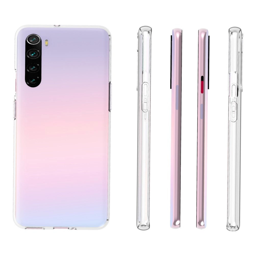 OnePlus Nord Fleksibelt Plastik Cover - Gennemsigtig