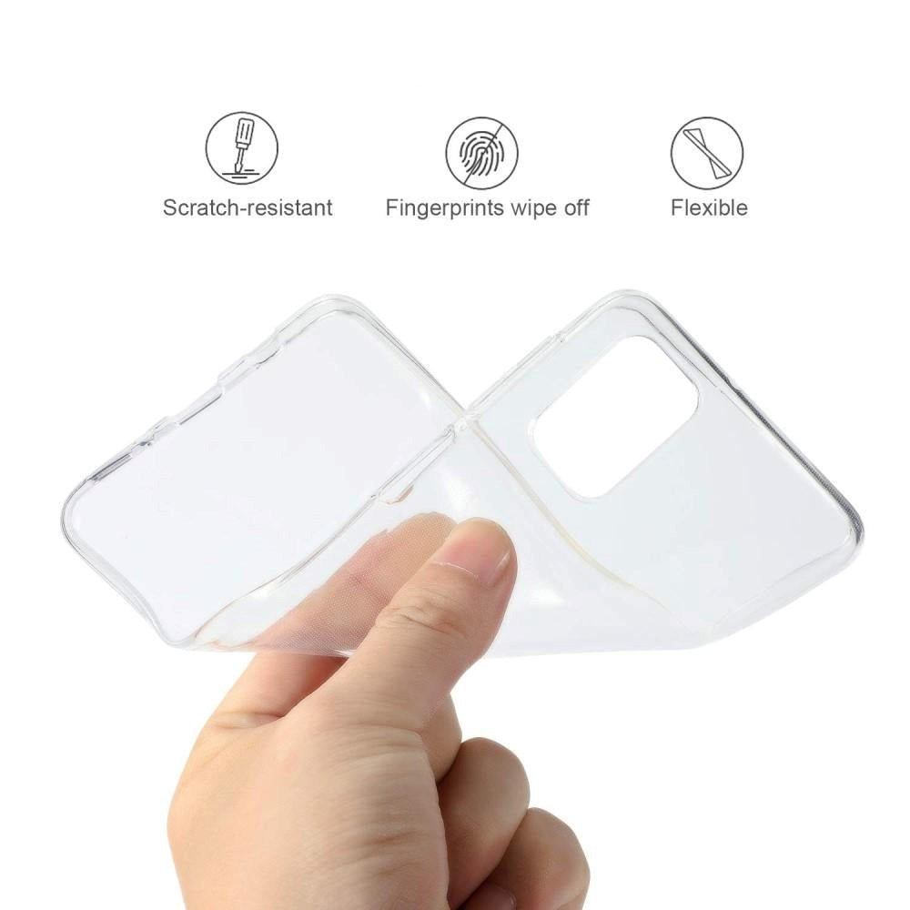 OnePlus 8T Fleksibelt Plastik Cover - Gennemsigtig
