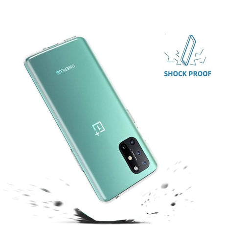 OnePlus 8T Fleksibelt Plastik Cover - Gennemsigtig