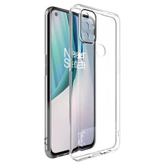 EIDERWOOD OnePlus Nord N10 Fleksibelt Plastik Bagside Cover - Gennemsigtig