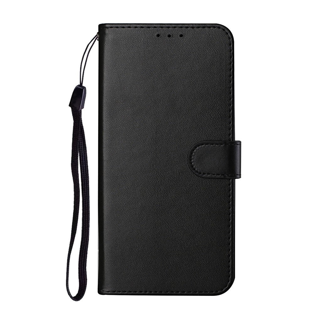 EIDERWOOD OnePlus 8T Kunstlæder Cover m. Strop & Kortholder - Sort