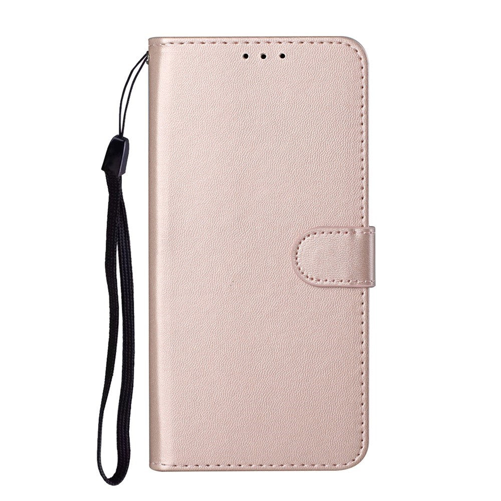 EIDERWOOD OnePlus 8T Kunstlæder Cover m. Strop & Kortholder - Rose Gold